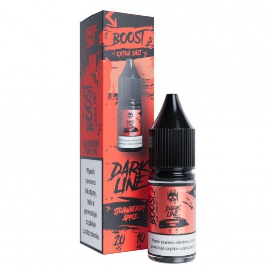 Liquid Dark Line Boost Salt 10ml Strawberry Apple 20mg