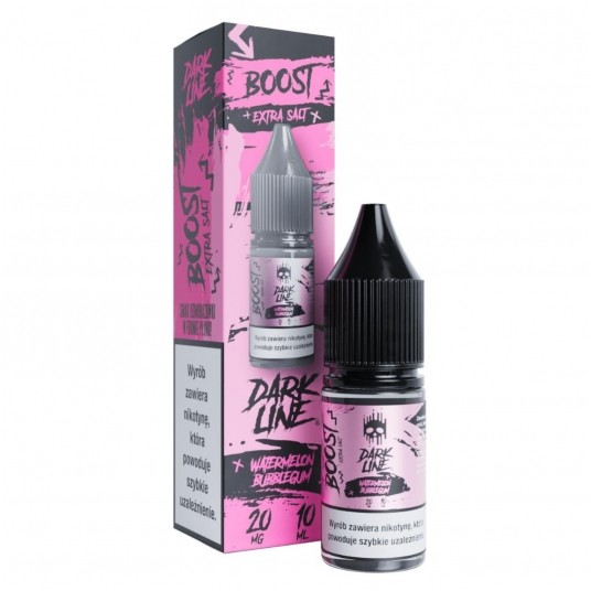 Liquid Dark Line Boost Salt 10ml Watermelon Bubblegum 20mg