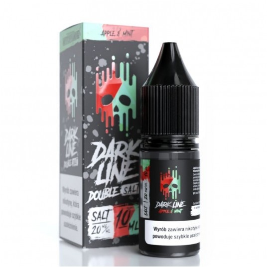Liquid Dark Line Double Salt 10ml Apple Mint 20mg