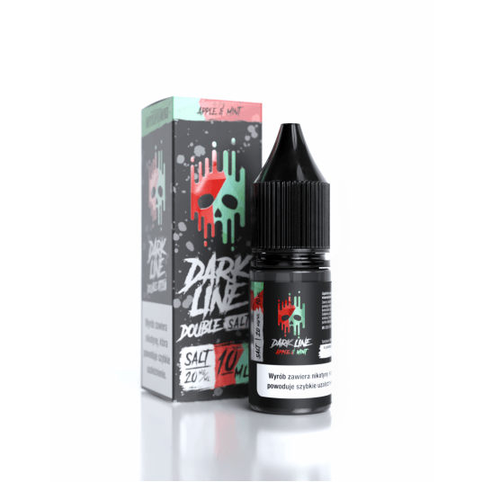 Liquid Dark Line Double Salt 10ml - AppleMint 20mg