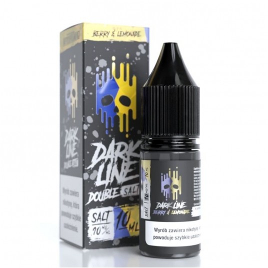 Liquid Dark Line Double Salt 10ml - Berry Lemonade 10mg