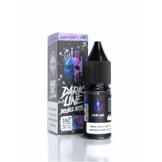 Liquid Dark Line Double Salt 10ml - Black. Gr.20mg