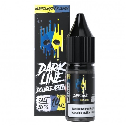 Liquid Dark Line Double Salt 10ml Blackcurrant Lemon 20mg