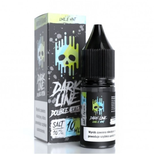 Liquid Dark Line Double Salt 10ml - Lime Mint 10mg