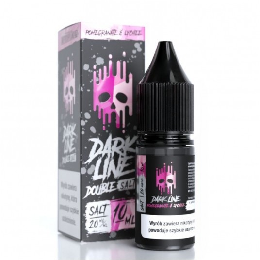 Liquid Dark Line Double Salt 10ml - Pomegranate Lychee 20mg