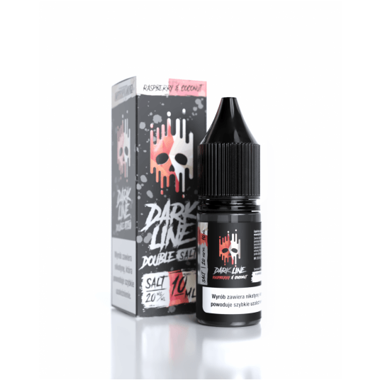 Liquid Dark Line Double Salt 10ml - Rasp. Coc 20mg