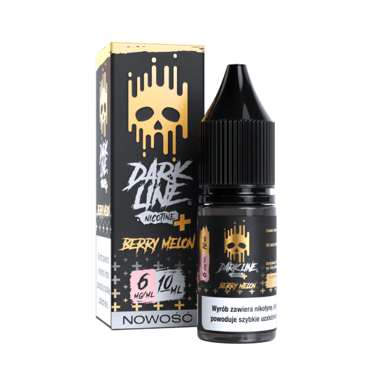 Liquid Dark Line Nicotine+ 10ml - Berry Melon 6mg