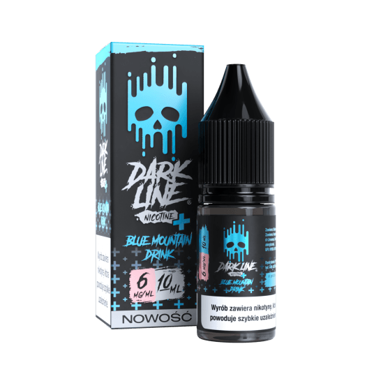 Liquid Dark Line Nicotine+ 10ml Bl. Moun. Dr. 6mg