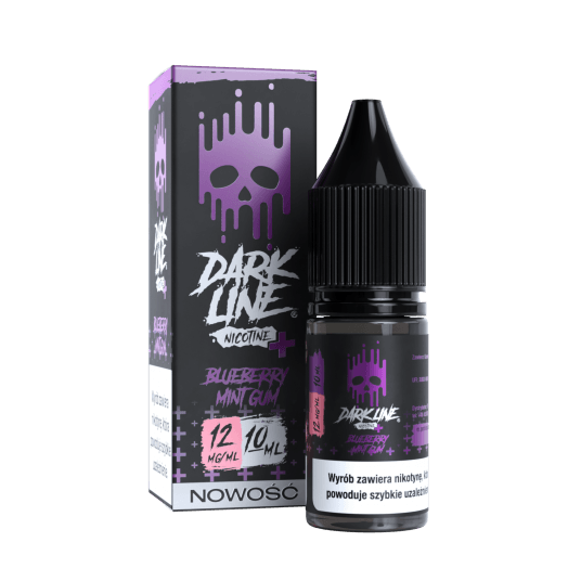 Liquid Dark Line Nicotine+ 10ml Blue.Mint Gum 12mg