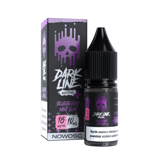 Liquid Dark Line Nicotine+ 10ml Blue.Mint Gum 18mg