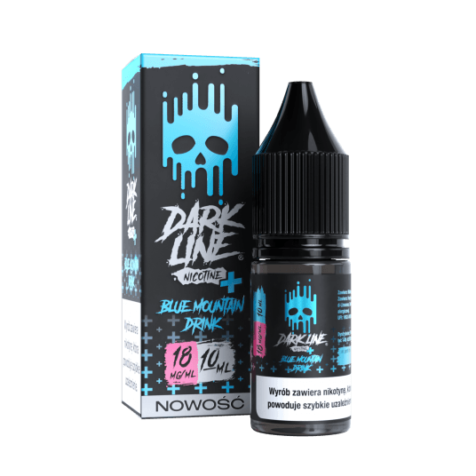 Liquid Dark Line Nicotine+ 10ml - Blue Mountain Drink 18mg