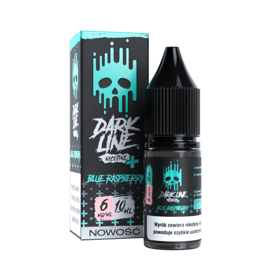 Liquid Dark Line Nicotine+ 10ml Blue Raspber. 6mg