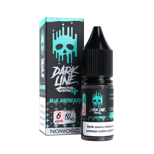 Liquid Dark Line Nicotine+ 10ml - Blue Raspberry 6mg