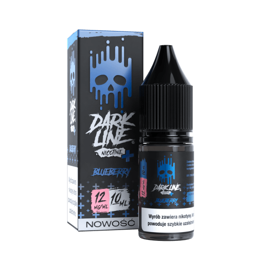 Liquid Dark Line Nicotine+ 10ml Blueberry 12mg