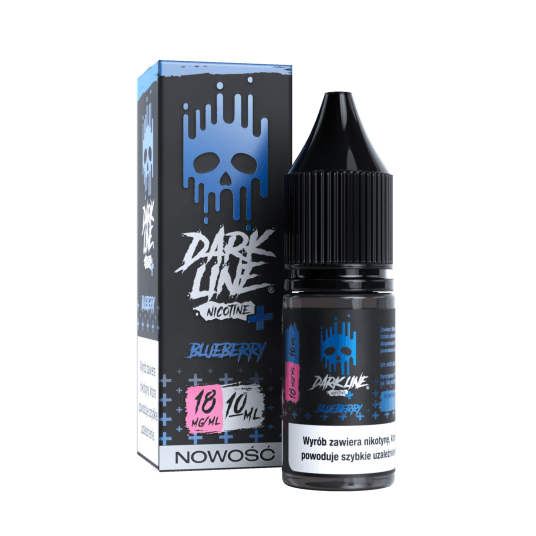 Liquid Dark Line Nicotine+ 10ml - Blueberry 18mg