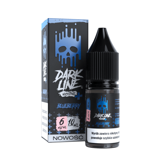 Liquid Dark Line Nicotine+ 10ml - Blueberry 6mg