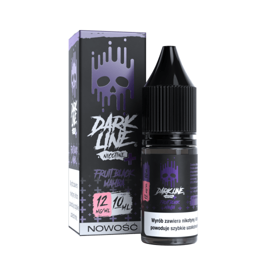 Liquid Dark Line Nicotine+ 10ml Fruit Black Mamba 12mg