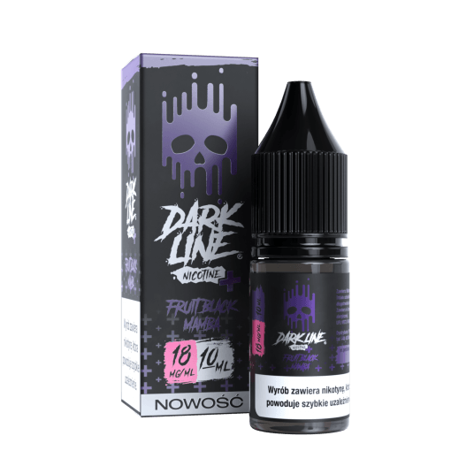 Liquid Dark Line Nicotine+ 10ml - Fruit Black Mamba 18mg