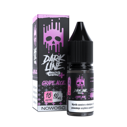 Liquid Dark Line Nicotine+ 10ml - Grape Aloe 18mg