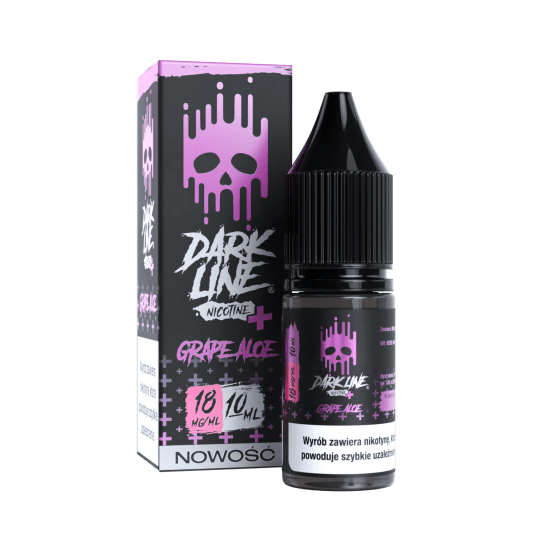 Liquid Dark Line Nicotine+ 10ml Grape Aloe 18mg