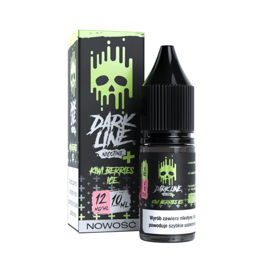 Liquid Dark Line Nicotine+ 10ml Kiwi Ber. Ice 12mg