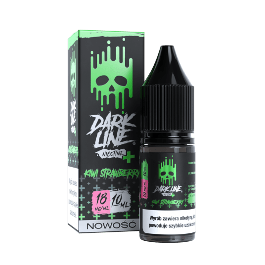 Liquid Dark Line Nicotine+ 10ml - Kiwi Strawberry 18mg