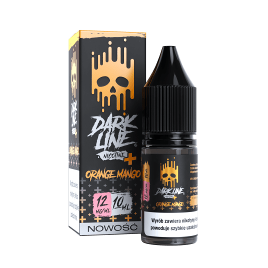 Liquid Dark Line Nicotine+ 10ml - Orange Mango 12mg