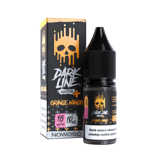Liquid Dark Line Nicotine+ 10ml Orange Mango 18mg