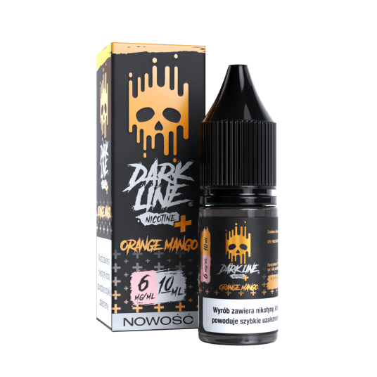 Liquid Dark Line Nicotine+ 10ml Orange Mango 6mg