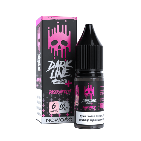 Liquid Dark Line Nicotine+ 10ml - Passionfruit 6mg