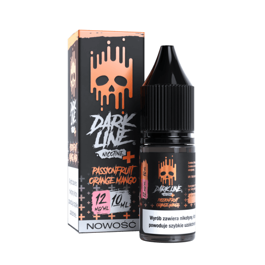 Liquid Dark Line Nicotine+ 10ml - Passionfruit Orange Mango 12mg
