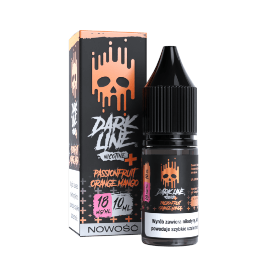 Liquid Dark Line Nicotine+ 10ml Passionfruit Orange Mango 18mg