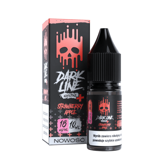 Liquid Dark Line Nicotine+ 10ml Strawb. Apple 18mg