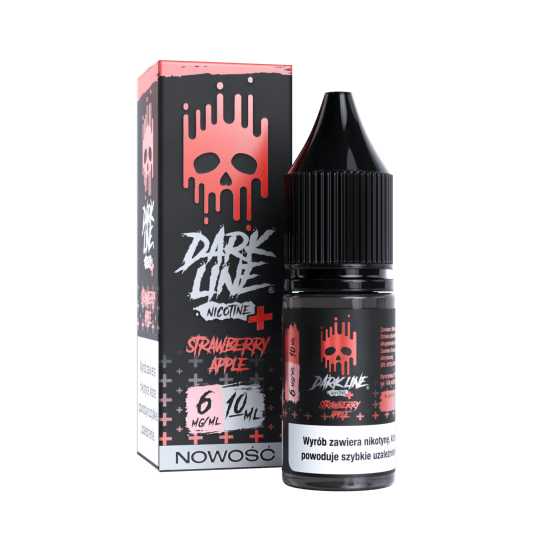 Liquid Dark Line Nicotine+ 10ml Strawb. Apple 6mg