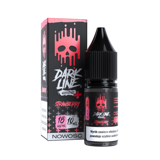 Liquid Dark Line Nicotine+ 10ml - Strawberry 18mg