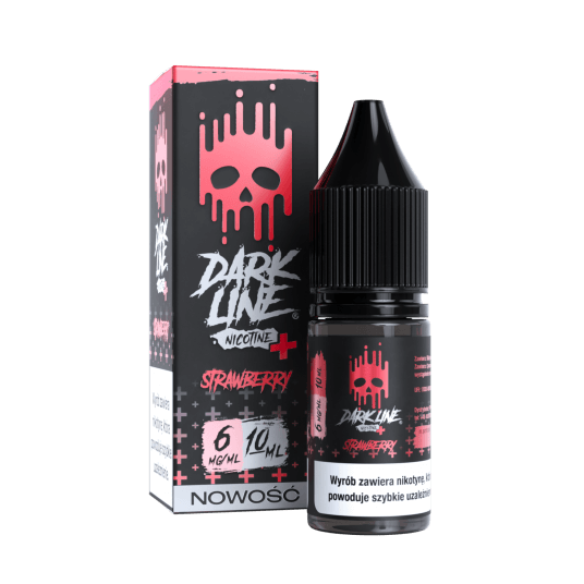 Liquid Dark Line Nicotine+ 10ml Strawberry 6mg