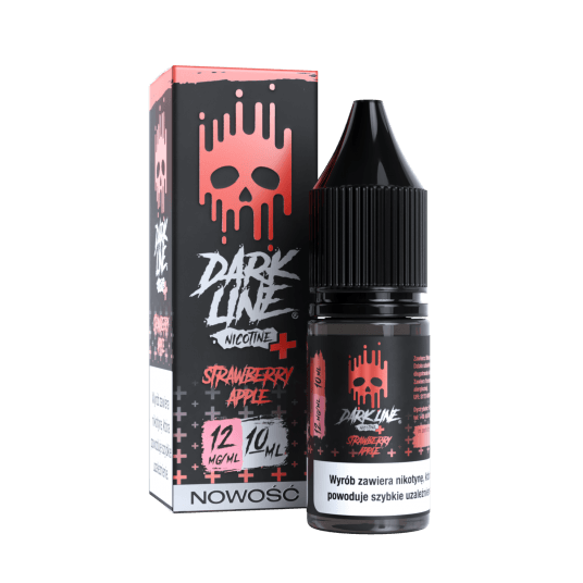 Liquid Dark Line Nicotine+ 10ml - Strawberry Apple 12mg