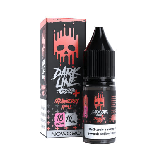 Liquid Dark Line Nicotine+ 10ml - Strawberry Apple 18mg