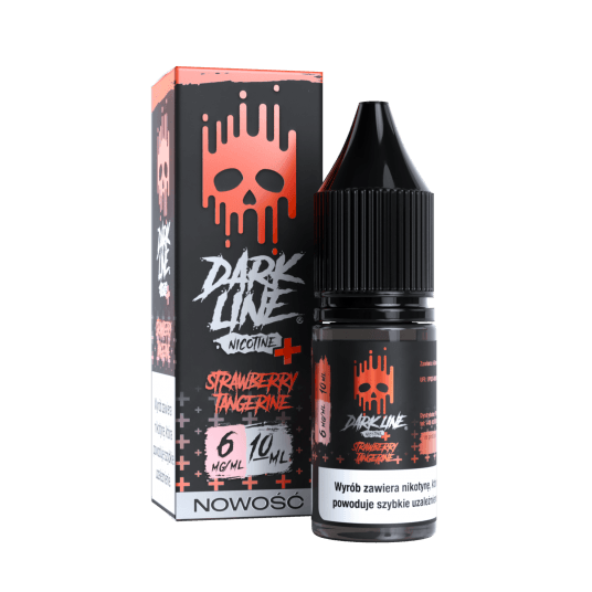 Liquid Dark Line Nicotine+ 10ml - Strawberry Tangerine 6mg