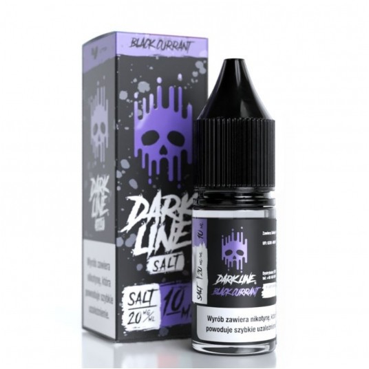 Liquid Dark Line Salt 10ml - Black Currant 20mg