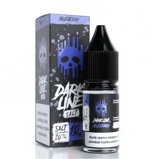 Liquid Dark Line Salt 10ml - Blueberry 20mg