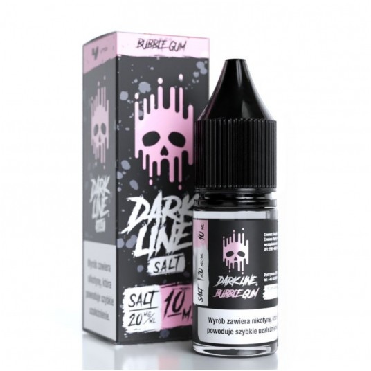Liquid Dark Line Salt 10ml Bubble Gum 20mg