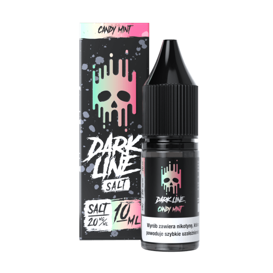 Liquid Dark Line Salt 10ml Candy Mint 20mg