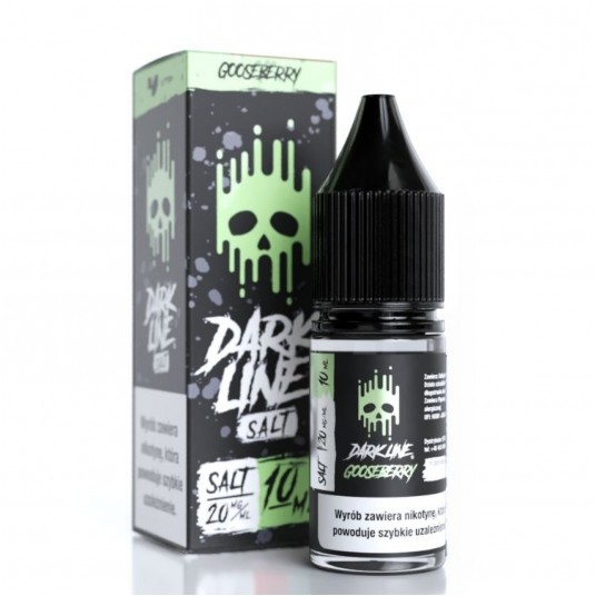 Liquid Dark Line Salt 10ml - Gooseberry 20mg