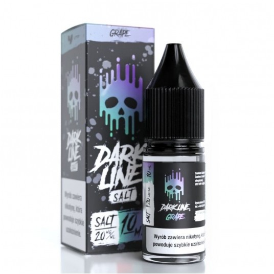 Liquid Dark Line Salt 10ml - Grape 20mg