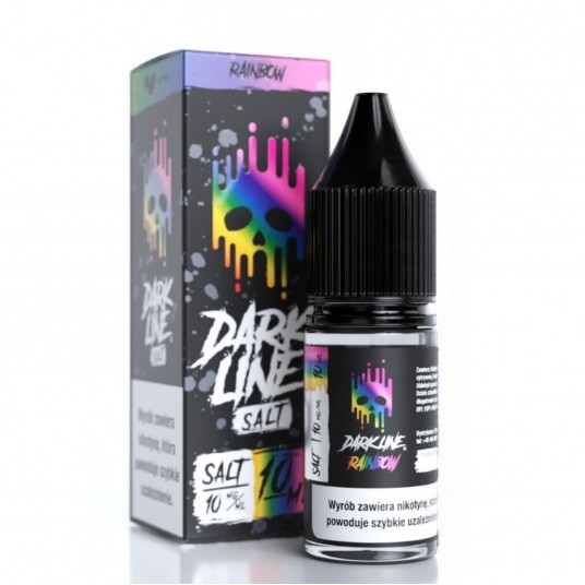 Liquid Dark Line Salt 10ml - Rainbow 10mg