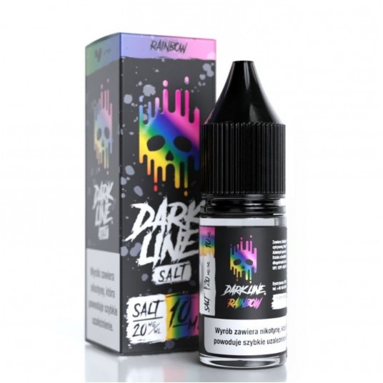 Liquid Dark Line Salt 10ml - Rainbow 20mg