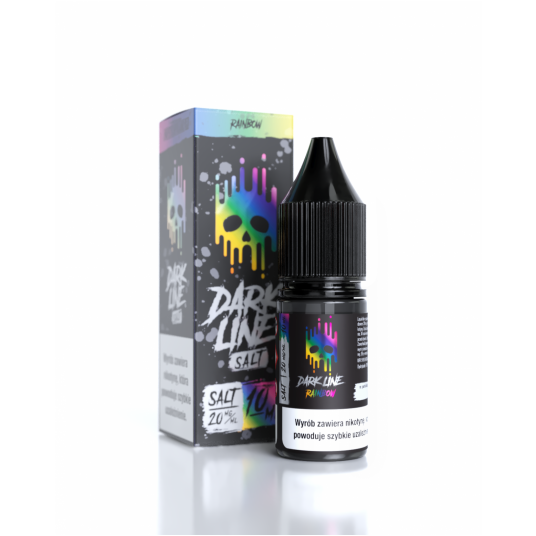 Liquid Dark Line Salt 10ml - Rainbow 20mg