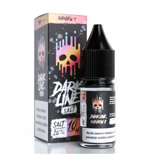 Liquid Dark Line Salt 10ml - Rainbow II 20mg