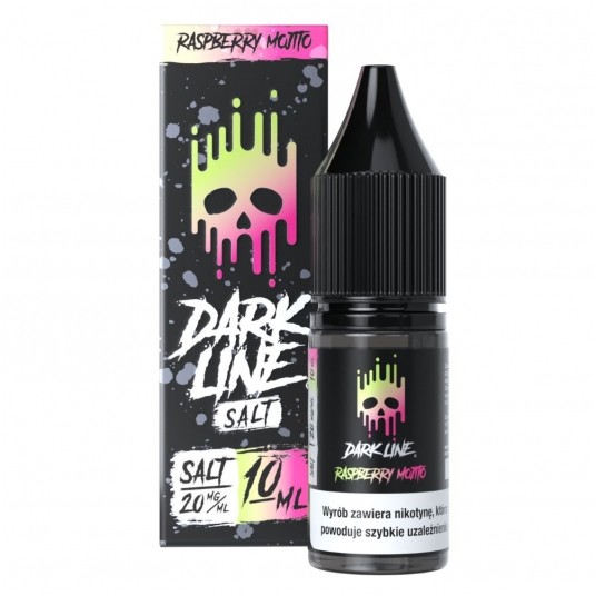 Liquid Dark Line Salt 10ml Raspberry Mojito 20mg